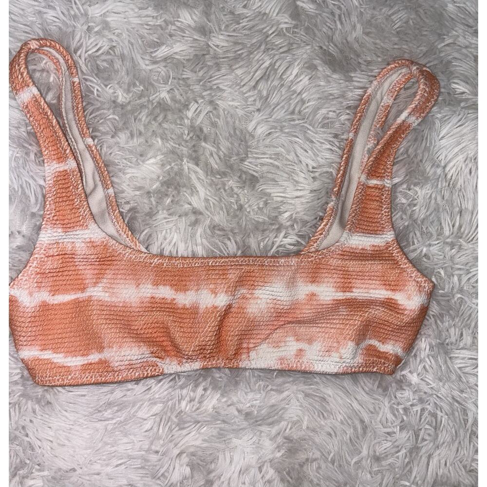 LA Hearts By Pacsun Women’s XS Peach Tie Dye Bikini Top. Cute, Fun